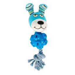 Dogman Toys DoggeGum Dog Ball With Piv and Rope